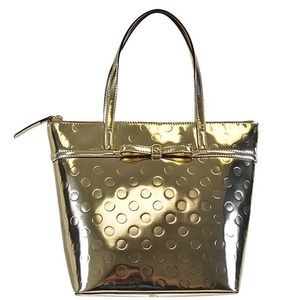 Kate Spade Camellia Street Gold embossed purse
